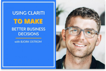 Clariti提高商业决策-智能感应器头像